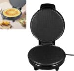 1200W Waffle Cone Maker, Non Stick Surface, Adjustable Temperature Control for Ice Cream Cones Easy to Wash, Home DIY Kitchen Appliance