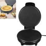 1200W Waffle Cone Maker, Non Stick Surface, Adjustable Temperature Control for Ice Cream Cones Easy to Wash, Home DIY Kitchen Appliance