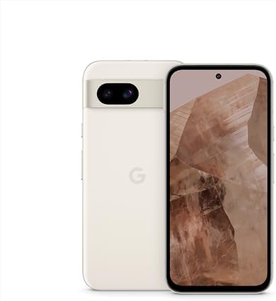 Google Pixel 8a - 128 GB -Unlocked Android Smartphone with Advanced Pixel Camera, 24-Hour Battery, and Powerful Security - Porcelain