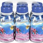 Glucerna Nutritional Drink, Meal Replacement Shakes, Complete, Balanced Nutrition For People With Diabetes, Mixed Berry, 6 x 237-mL Bottles