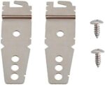 2 Pack 8269145 Undercounter Dishwasher Brackets Mounting Bracket Clips Replacement for Whirlpool Kenmore Sears May-tag Amana Jenn-Air Crosley Roper Mag WP8269145