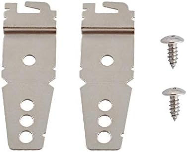 2 Pack 8269145 Undercounter Dishwasher Brackets Mounting Bracket Clips Replacement for Whirlpool Kenmore Sears May-tag Amana Jenn-Air Crosley Roper Mag WP8269145