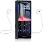 96GB MP3 Player with Bluetooth 5.0: Portable Lossless Sound Music Player with HD Speaker,2.4" Screen Voice Recorder,FM Radio