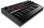 AKAI Professional MPK Mini MK3 - 25 Key USB MIDI Keyboard Controller With 8 Backlit Drum Pads, 8 Knobs and Music Production Software included (Black)