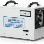 ALORAIR Basement/Crawl Space Dehumidifiers Removal 120 PPD (Saturation), 55 Pint Commercial Dehumidifier, Auto Defrosting, cETL, Optional Remote Monitoring