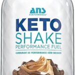 ANS Performance Keto Shake - Low Carb Shake - Gluten Free - Delicious Taste - Healthy Fats - Ready To Mix Drink - 14 Servings, Chocolate Peanut Butter