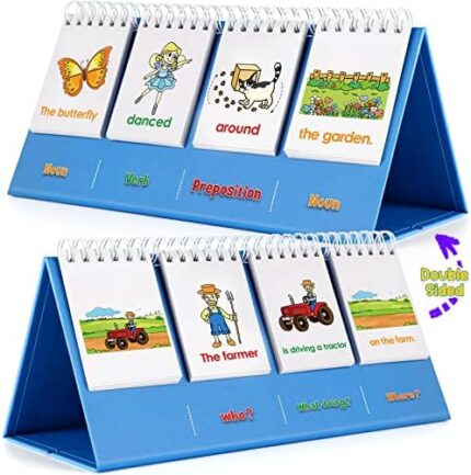 Aizweb Sentence Building for Kids,Speech Therapy Learn to Read for Preschool Kindergarten 1st 2nd Grade Classroom Must Haves,Phonics Reading Learning Games,Special Education for Homeschool Supplies