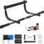 Ally Peaks Pull Up Bar for Doorway | Thickened Steel Max Limit 440 lbs Upper Body Fitness Workout Bar| Multi-Grip Strength for Doorway | Indoor Chin-Up Bar Fitness Trainer for Home Gym Portable