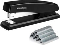 Amazon Basics Office Stapler with 1000 Staples - Black