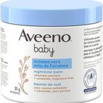 Aveeno Baby Eczema Care Nighttime Moisturizing Balm with Colloidal Oatmeal & Ceramide, Soothes & Relieves Dry, Itchy Skin from Eczema, Hypoallergenic, Fragrance- & Steroid-Free, 311 g