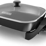 BLACK+DECKER Electric Skillet, 12”x15”, Deep Dish, Non Stick Surface, SK1215BC