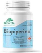 Biopiperine by Provita Nutrition (Canadian Made) 60 Capsules