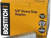 Bostitch Heavy Duty Premium Staples, Staples 85-130 Sheets, 5/8" - 5,000 Staples (SB353/8-5M)