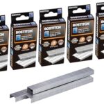 Bostitch Office Premium Standard Staples, 1/4" Length, High-Carbon Steel, 5000 Per Box, 5-Pack