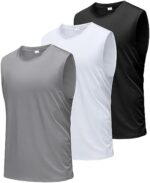 Boyzn Men's 3 Pack Workout Tank Tops Gym Athletic Muscle Tee Bodybuilding Fitness Sleeveless T-Shirts