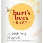 Burt's Bees Baby Nourishing Baby Oil, 100% Natural Origin Baby Skin Care, Paraben Free, Pediatrician Tested, 148ml