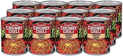 Campbell's Chunky Chili Homestyle, 425gm, 12-Count