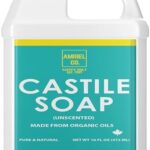 Castile Soap 16 fl oz (454ml) | Natural, Versatile Cleanser for Skin and Home | Gentle Formula for Hair, Body, and Household Use | Eco-Friendly Ingredients | Unscented | Made with Love and Care | By Amriel Co.