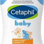 Cetaphil Baby Moisturizing and Massage Oil with Organic Calendula - 99% Natural - Paraben, Colourant and Mineral Oil Free, 200ml