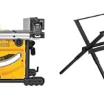 DEWALT DWE7485WS 8-1/4 in. Compact Jobsite Table Saw With Stand