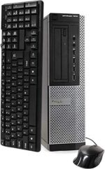 Dell Optiplex 7010 Desktop Computer - Intel Core i7 Up to 3.8GHz Max Turbo Frequency, 16GB DDR3, New 1TB SSD, Windows 10 Pro 64-Bit, WiFi, USB 3.0, DVDRW, 2X Display Port (Renewed)