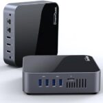 DreamQuest N95 Mini PC (up to 3.4GHz) 16GB RAM 512GB M.2 SSDMini Desktop Computer Windows 11 Pro Preinstalled, Gigabit Ethernet, 4K UHD, Dual Wi-Fi, BT 4.2 Home/Business Compact Mini Computers