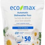 Eco-Max Hypoallergenic Automatic Dishwasher Pacs, 50 count, Fragrance-Free