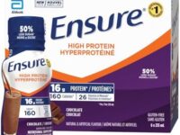 Ensure High Protein 16 g, Nutritional Supplement Protein Shakes, Ready To Drink, Chocolate, 6 x 235-mL Bottles