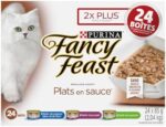 Fancy Feast Gravy Lovers Wet Cat Food, Variety Pack 85 g Can (24 Pack)