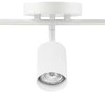 Globe Electric 64000092 21" 3-Light Track Lighting, Matte White, Pivoting Shades, Ceiling Lamp for Bedroom, Kitchen, Hallway, Bathroom, Den, Dining Room, Home Décor