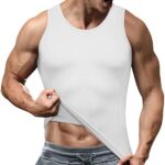 Gotoly Compression Shirt for Men Slimming Undershirt Body Shaper Tank Top for Gynomastica Sleeveless Shapewear Vest