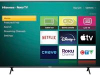 Hisense 65U6KR-65 Inch 4K ULED Roku Smart TV with Quantum Dot Technology