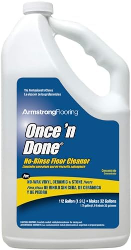 Home Care 330806 64OZ Conc FLR Cleaner, 64oz-1/2 gal, Clear, 64 Ounce