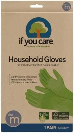 If You Care Fsc Certified Latex Medium Gloves, 1 Count