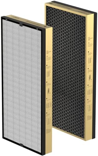 Jafända Air Purifier VOCs Filter Replacement for JF1500, True HEPA Filter, 8.82 lb Activated Carbon, Granular SP-Permanganate, Remove Formaldehyde,VOCs