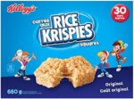 Kellogg's Rice Krispies Square Bars 660g Jumbo Pack-Original, 30 Cereal Bars {Imported from Canada}