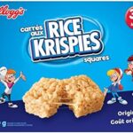 Kellogg's Rice Krispies Square Bars 660g Jumbo Pack-Original, 30 Cereal Bars {Imported from Canada}