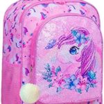 Kids Luggage for Girls, Unicorn Suitcase Rolling with Wheels，Travel Carry on for Children Toddler Elementary