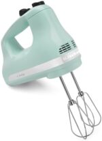 KitchenAid KHM512IC 5-Speed Ultra Power Hand Mixer, Ice Blue, 1