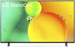 LG Nano75 NanoCell Series 43” Alexa Built-in 4K Smart TV (3840 x 2160), AI-Powered 4K, Cloud Gaming (43NANO75)