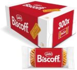 Lotus Biscoff Cookies – Caramelized Biscuit Cookies – 300 Cookies Individually Wrapped – Vegan,0.2 Ounce (Pack of 300)