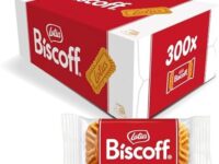 Lotus Biscoff Cookies – Caramelized Biscuit Cookies – 300 Cookies Individually Wrapped – Vegan,0.2 Ounce (Pack of 300)