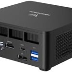 MINISFORUM Mini PC UM690Pro AMD Ryzen 9 6900HX Mini Desktop Computer AMD Radeon 680M 32GB DDR5 1TB PCIe SSD, 1x HDMI,2X USB4 Port,1 xDP1.4, 4 x USB 3.2 Type A, Wifi6E&BT5.3,Micro PC