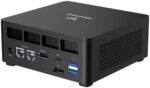 MINISFORUM Mini PC UM690Pro AMD Ryzen 9 6900HX Mini Desktop Computer AMD Radeon 680M 32GB DDR5 1TB PCIe SSD, 1x HDMI,2X USB4 Port,1 xDP1.4, 4 x USB 3.2 Type A, Wifi6E&BT5.3,Micro PC