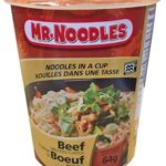 MR. NOODLES Cup Beef 64g x 12