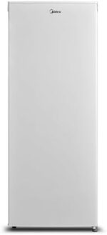 Midea MRU05M2AWW Upright Freezer, 5.3 Cubic Feet Freezer, for Kitchen Apartment Office Basement Or Dormitory, White