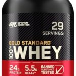 OPTIMUM NUTRITION Gold Standard Strawberry 2lb - 2 Pound (1099665)