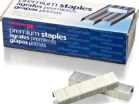 OfficemateOIC Premium Staples, Half strip, 25 Sheet Capacity, 5000 per Box (91910)