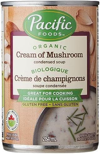 Pacific Foods Organic Condensed Cream of Mushroom Soup, 284ml