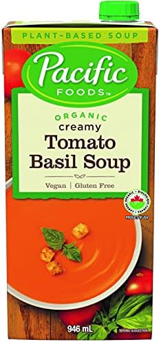 Pacific Foods Organic Tomato Basil Soup, 946ml